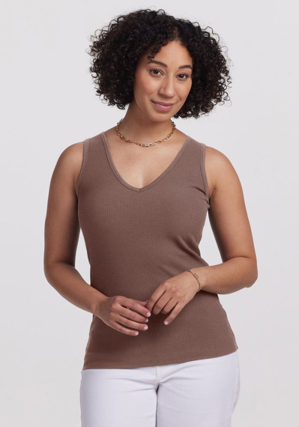 Vivi Ribbed Tank For Discount - Image 5