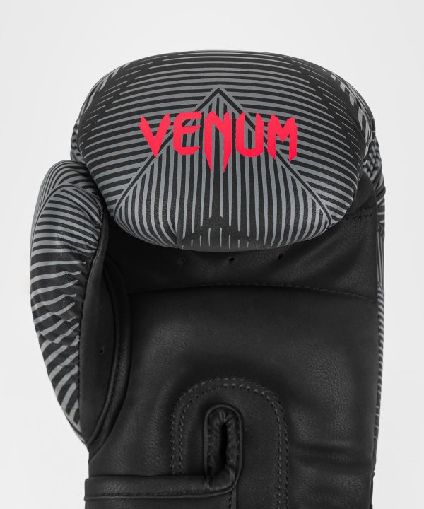 Venum Phantom Boxing Gloves - Black Red Fashion - Image 5