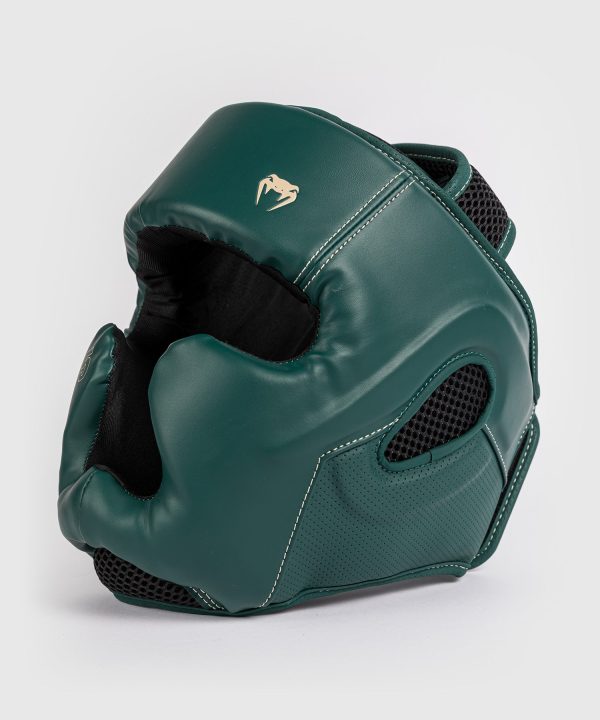 Venum Impact Evo Headgear - Emerald Green Cheap
