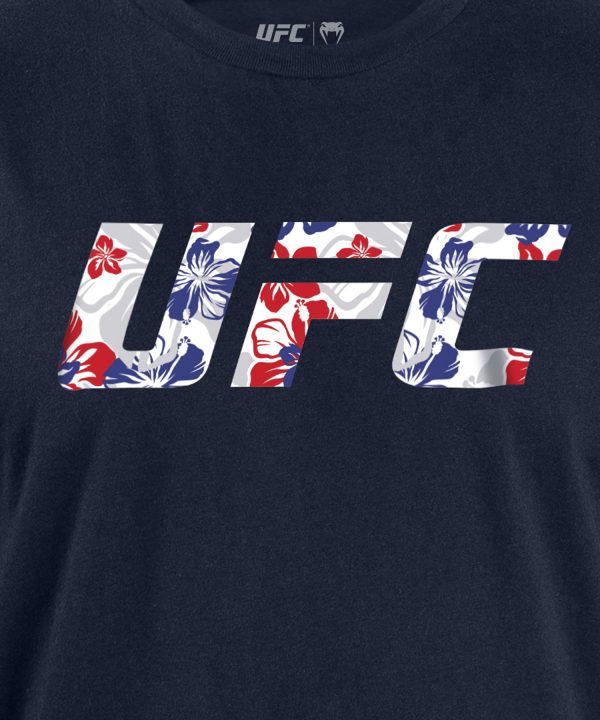 Men s UFC Unrivaled by Venum Navy Max Holloway T-Shirt For Discount - Image 3