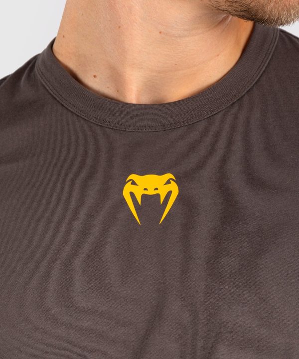 UFC Fusion by Venum Fight Week Men’s Short Sleeve T-Shirt - Solid Earthen Brown Discount - Image 4