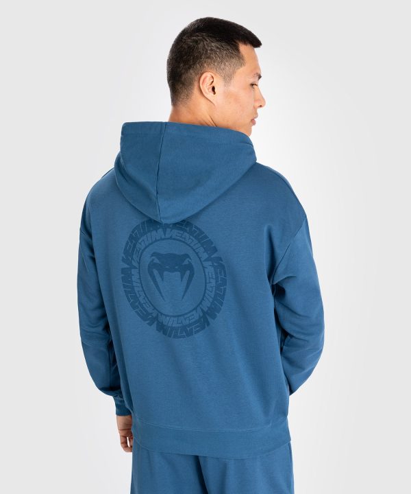 Venum Vortex XL Men s Hoodie - Navy Blue For Cheap - Image 3