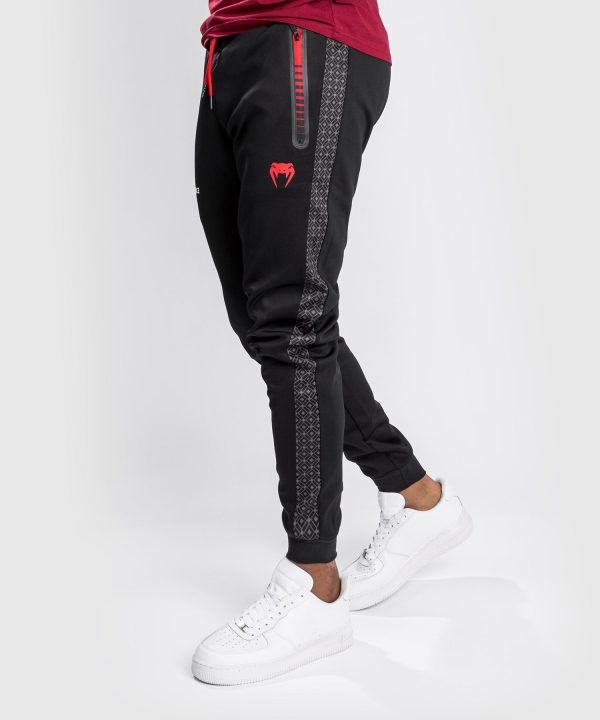 UFC Venum Performance Institute Joggers - Black Red Discount - Image 3