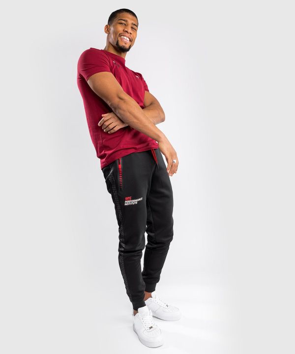 UFC Venum Performance Institute Joggers - Black Red Discount