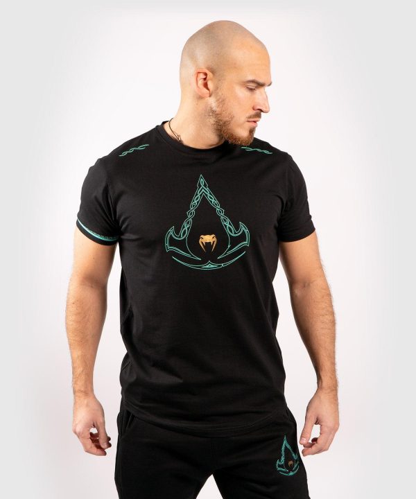 Venum Assassin s Creed T-shirt - Black Blue For Cheap - Image 2